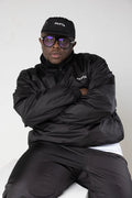 PAPTA Signature Pullover Activewear Jacket — Black