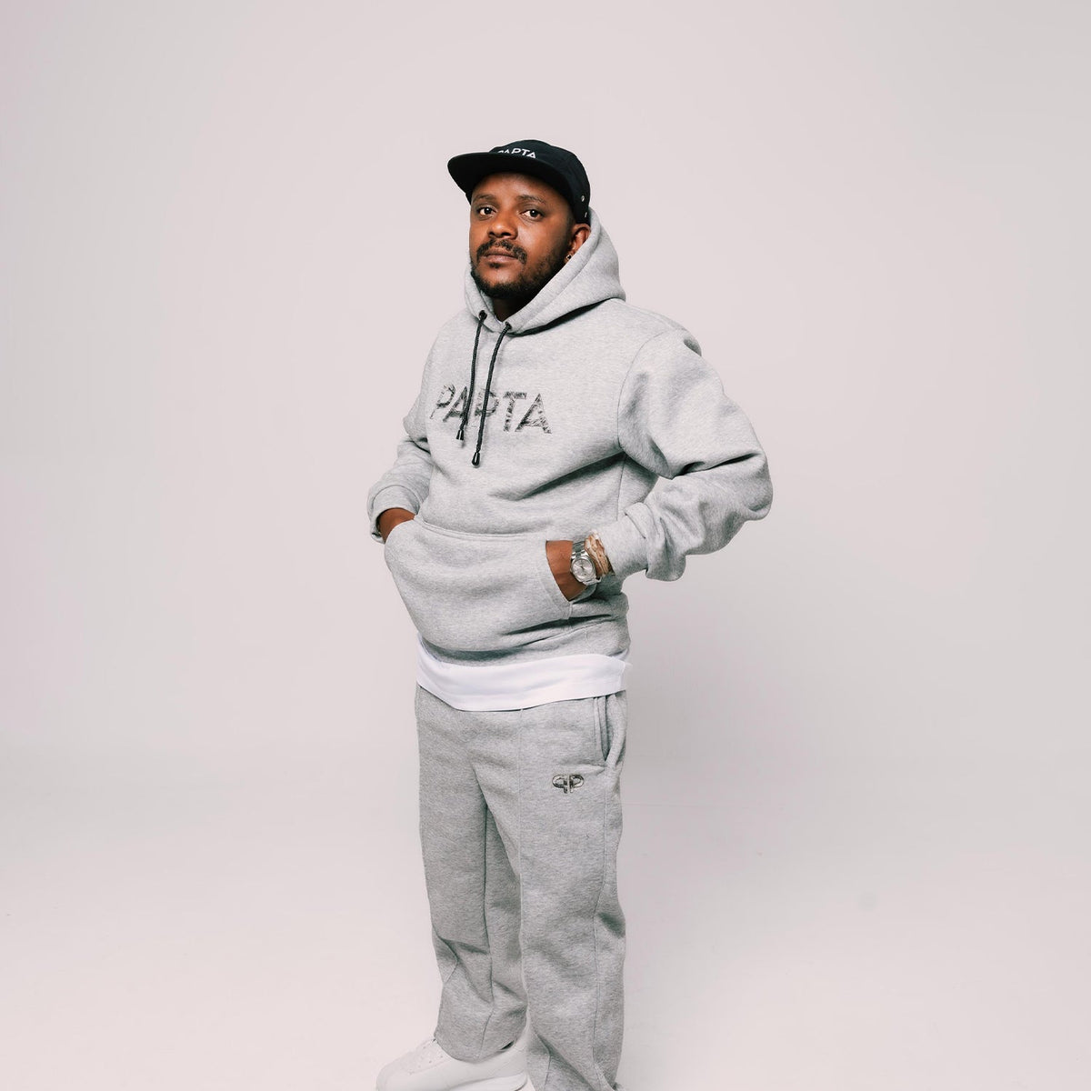 PAPTA Grey Malange Tracksuit