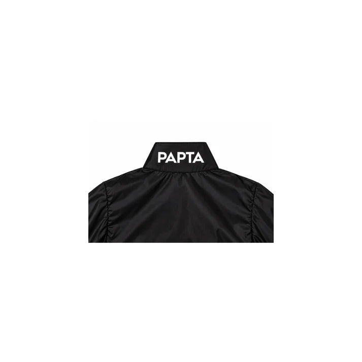 Big PP Black Windbreaker Top