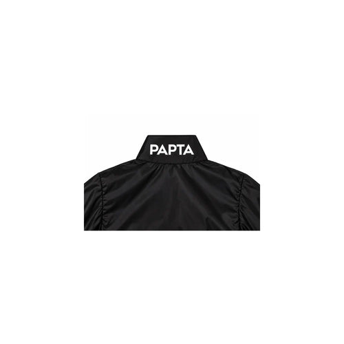 Big PP Black Windbreaker Top